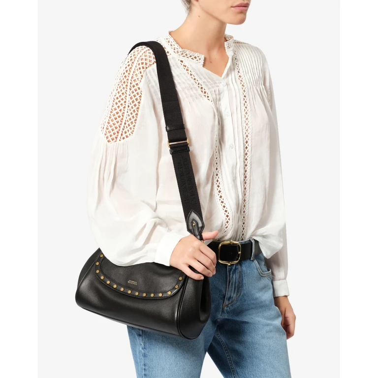 Sac Chany M En Cuir - Noir - Isabel Marant