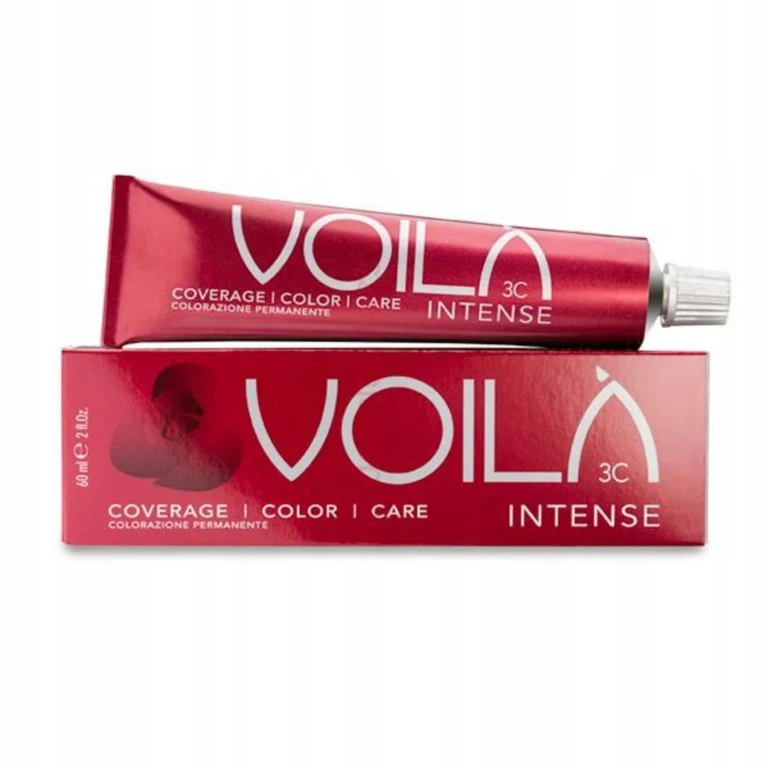 Voila 3C Tintura Per Capelli Intensa E Permanente, 7.4 Biondo Medio Rame, 60 ml