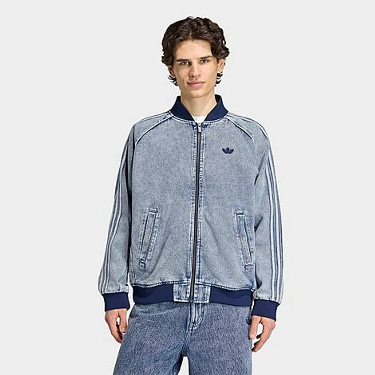 Originals SST Denim Full-Zip Track Top