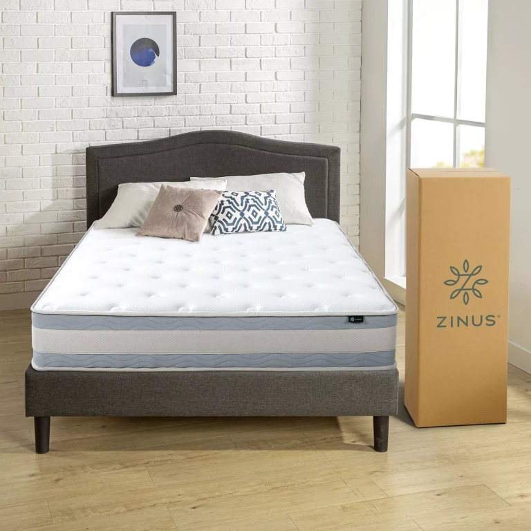 Zinus Night Therapy Spring 10' Gel Memory Foam Hybrid Twin Mattress:- Twin