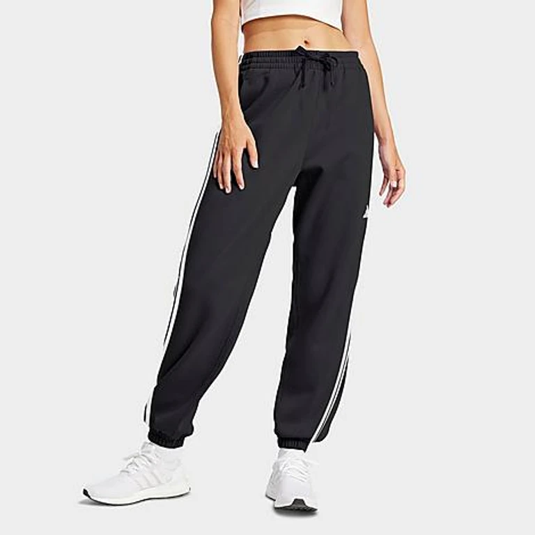 Calça adidas Essentials 3-Stripes French Terry com punho
