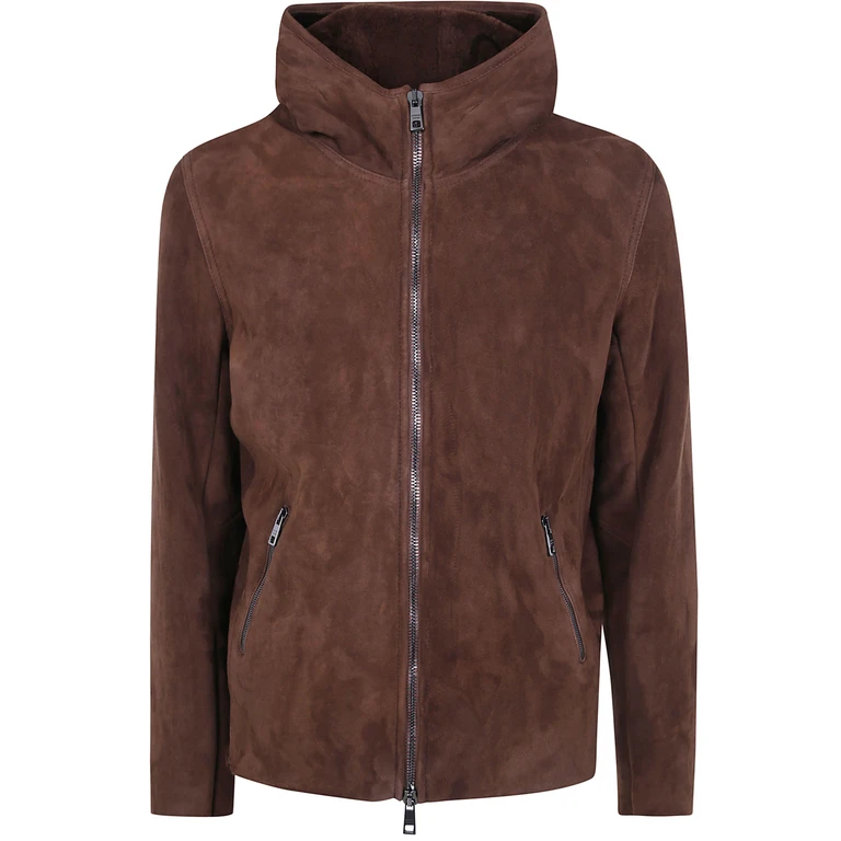 Jacket Leather "Gu27f.26001.Bcsd Havana"