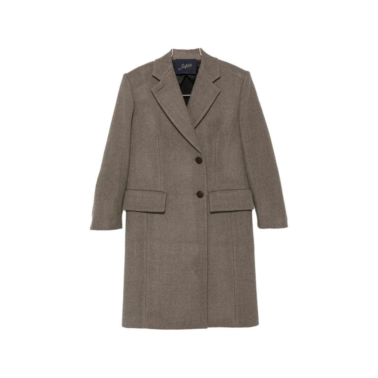 Double-breasted Belted Coat