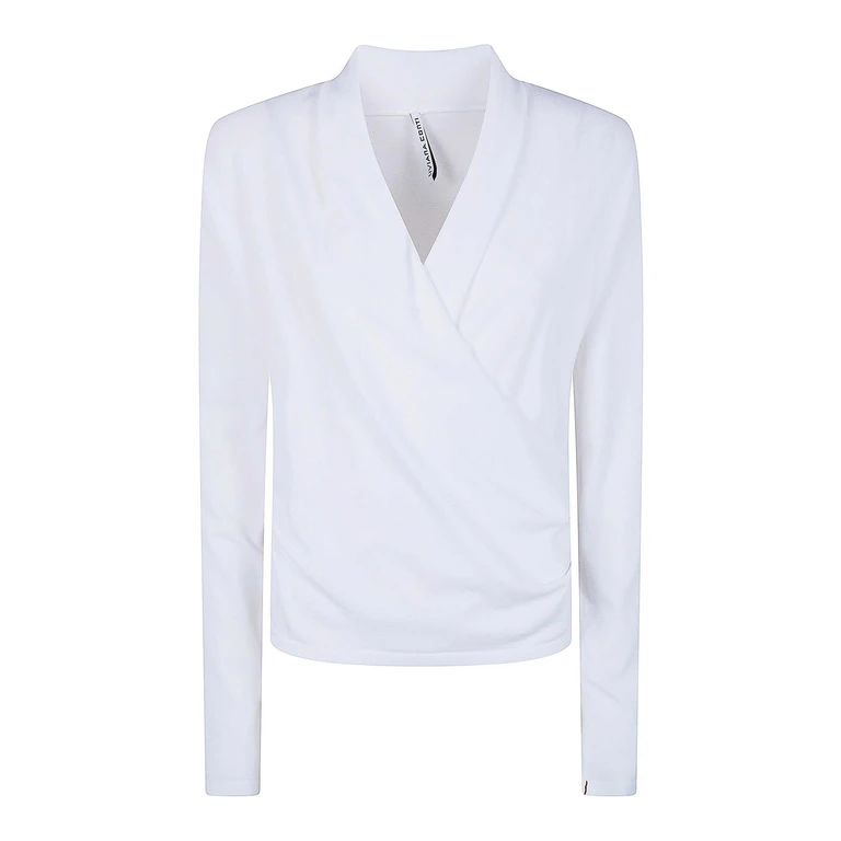 Pull Col Rond - Blanc (F6SA30A010)