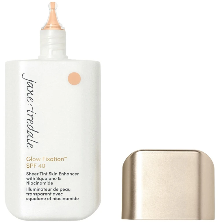 Glow Fixation SPF 40 Sheer Tint Skin Enhancer with Squalane & Niacinamide (Various Shades) - Fair to Light