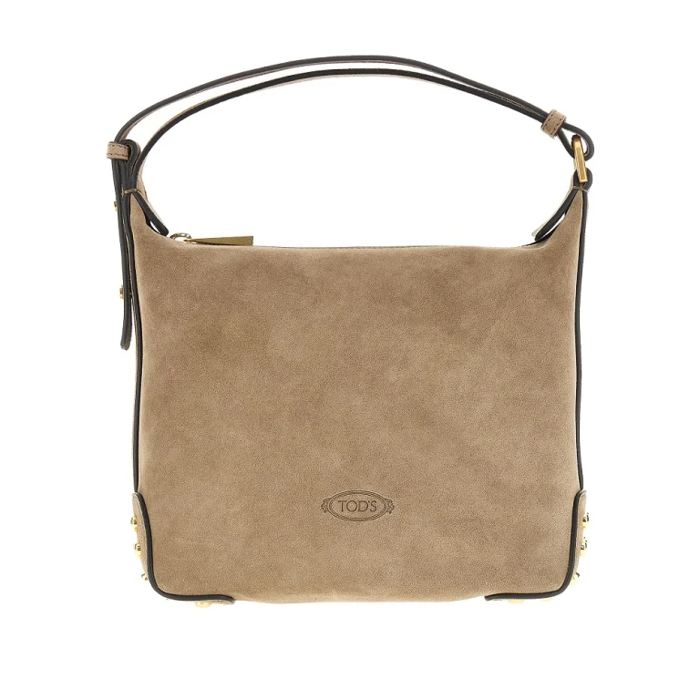 TODS Leather Metal Dots Mini Bag Woman One Size