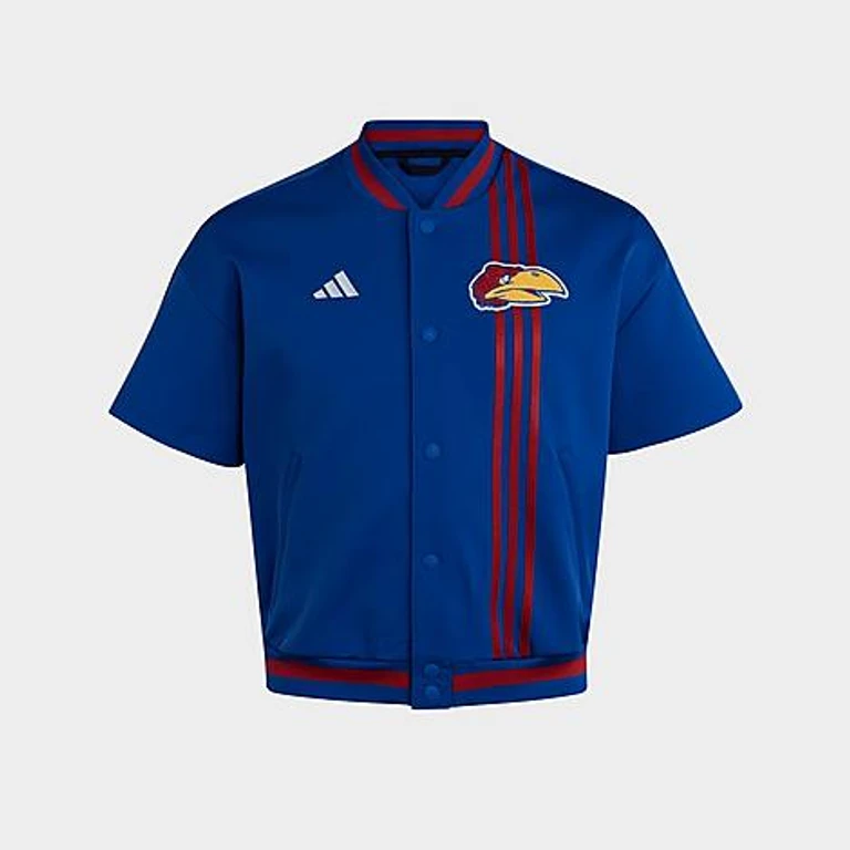Top de calentamiento de baloncesto adidas Kansas Jayhawks