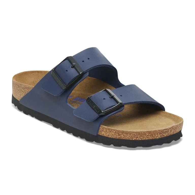 Arizona Birko-Flor Blue Sandals