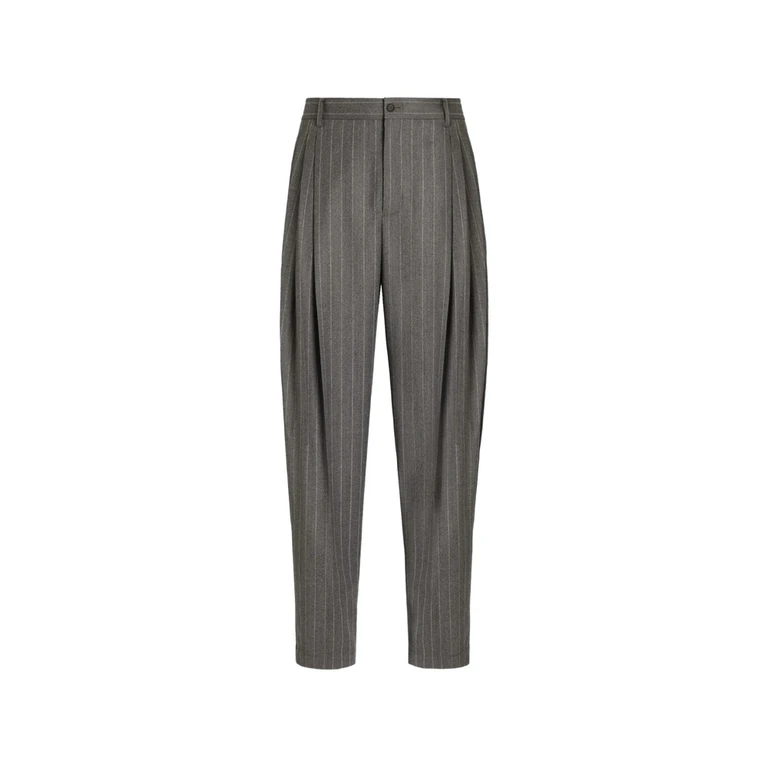 Pinstripe Virgin-wool Trousers