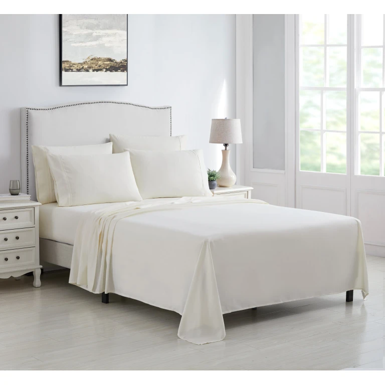 6 Piece Brushed Microfiber Sheet Set