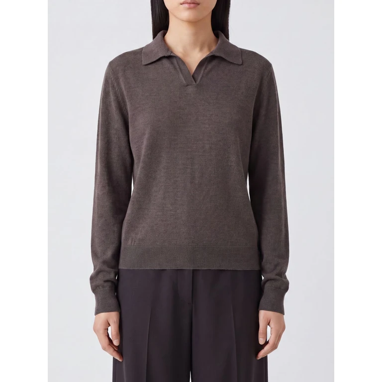 Polo Shirt Woman color Brown (R001252Y1043BRM)