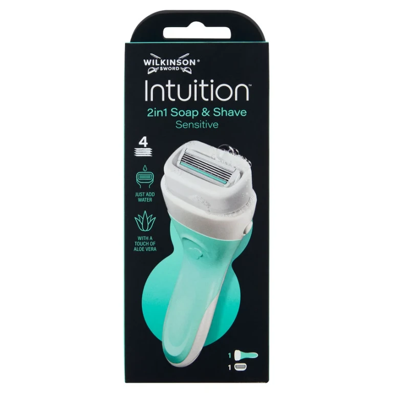 Intuition 2in1 Soap & Shave Sensitive Rasoio 1 unità