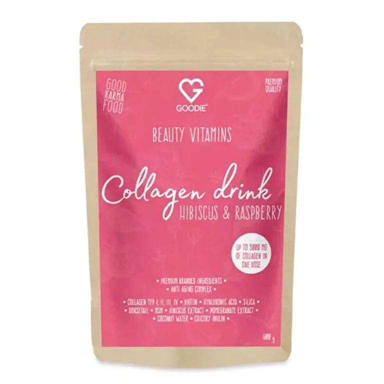 Collagen drink Beauty vitamins - Hibiscus-Raspberry 400 g