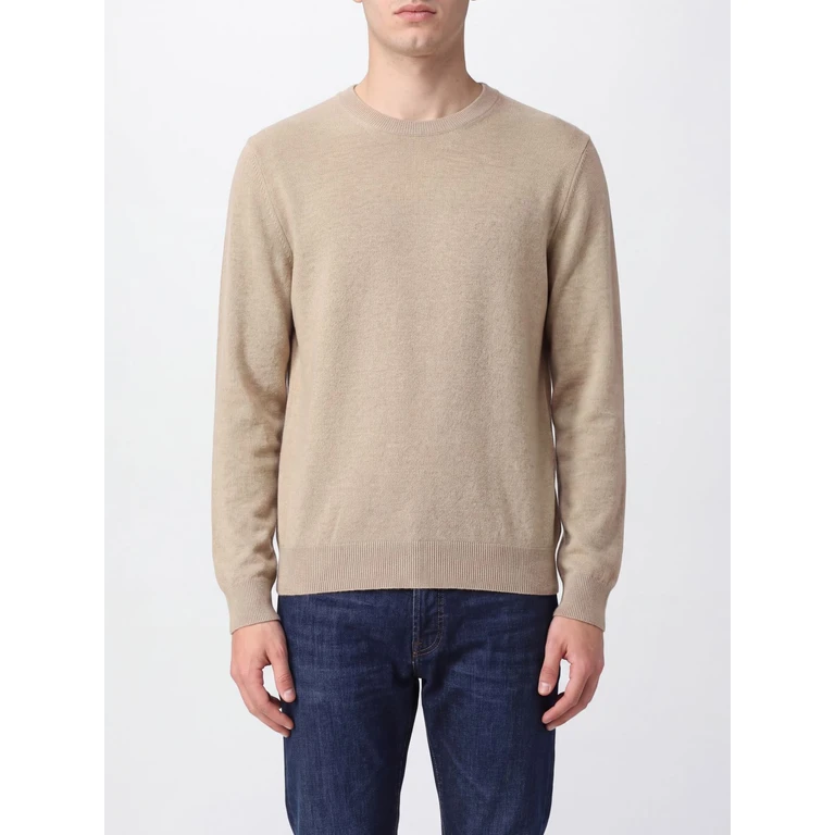 Crewneck Cashmere Jumper with Ribbed Trims (M2200100CS396)
