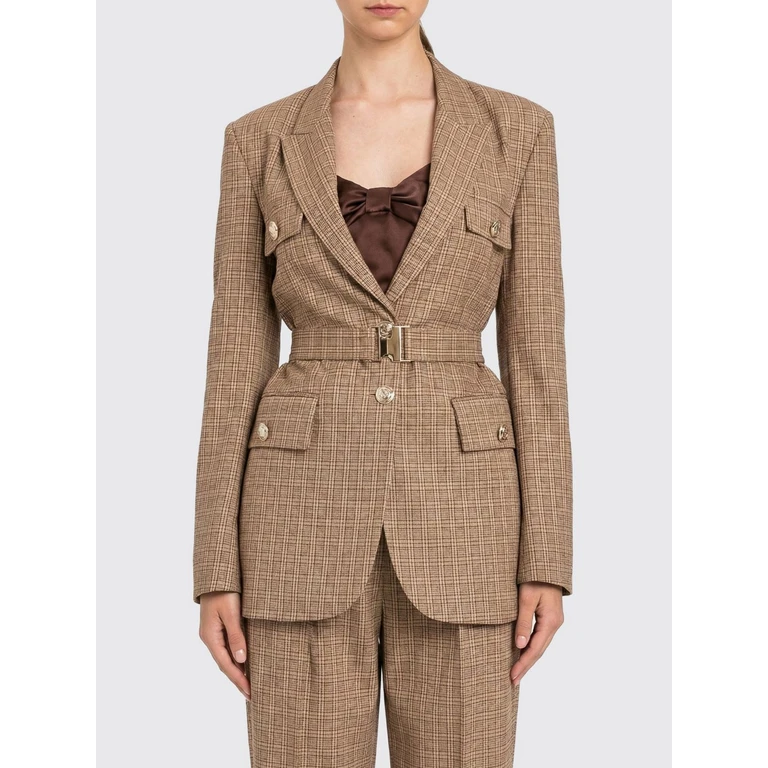 Single-Breasted Viscose Blend Blazer (261AP228013310)