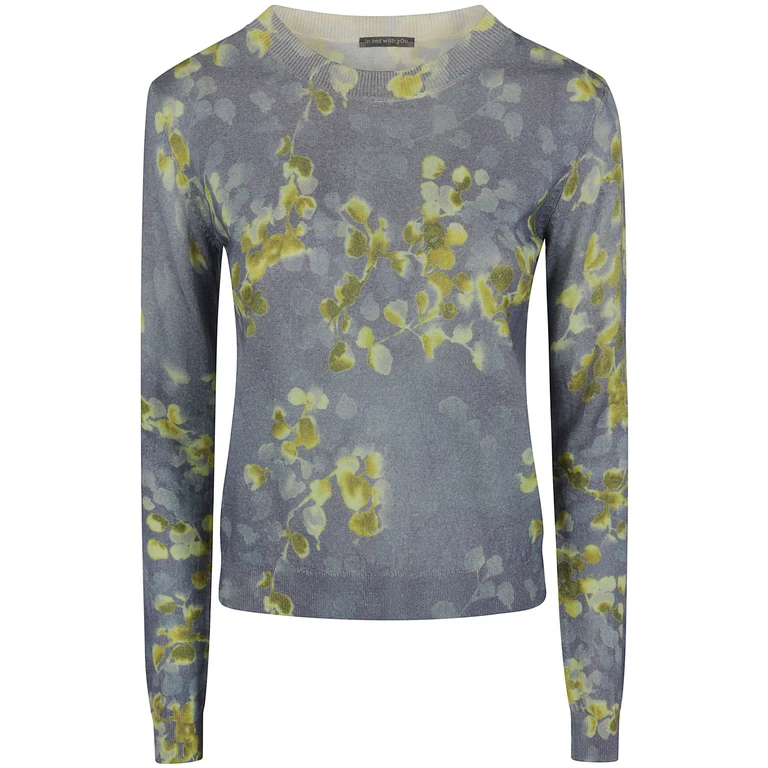 Sweater Floral Print "Zb04 207"