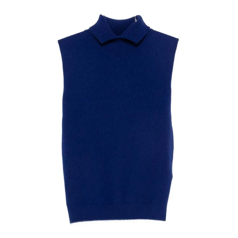 Pull Col Rond - Bleu (J02FB0141J14870419)