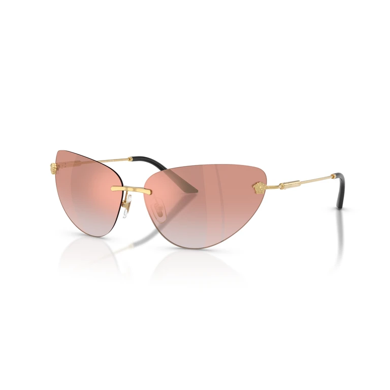 Pink Gradient Mirror Cat Eye Ladies Sunglasses VE2281 10026F 64