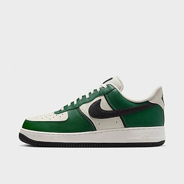 Nike Men's Air Force 1 '07 LV8 Sport Casual Shoes in Fir/Sail/Coconut Milk Size: 6.0