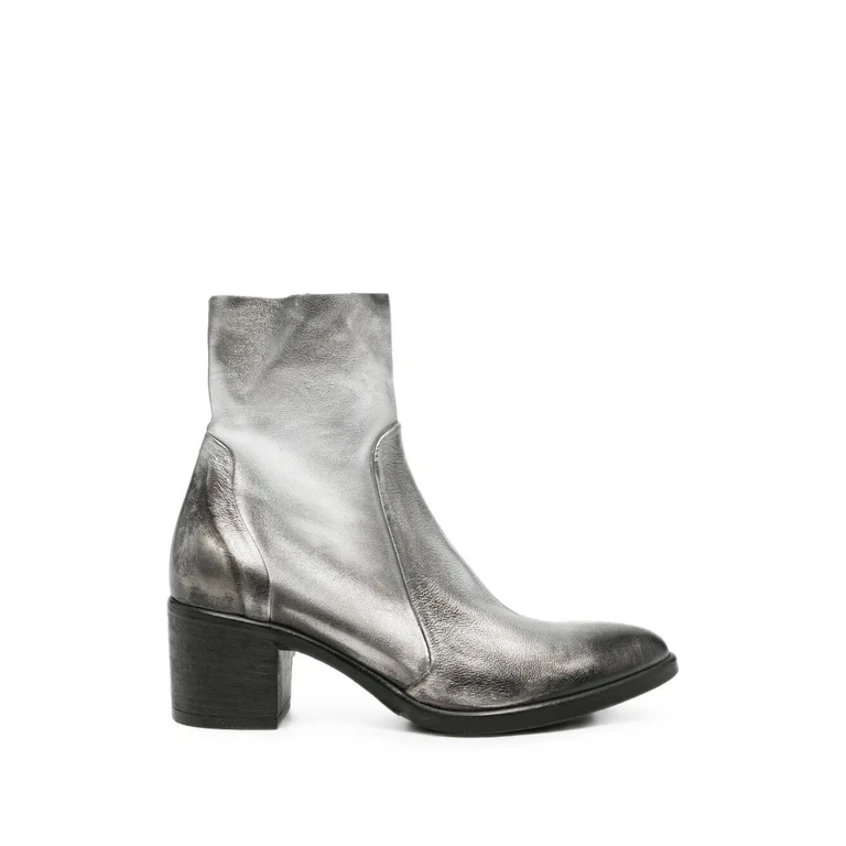 Boots High Heel "Wash Bitter Iron"