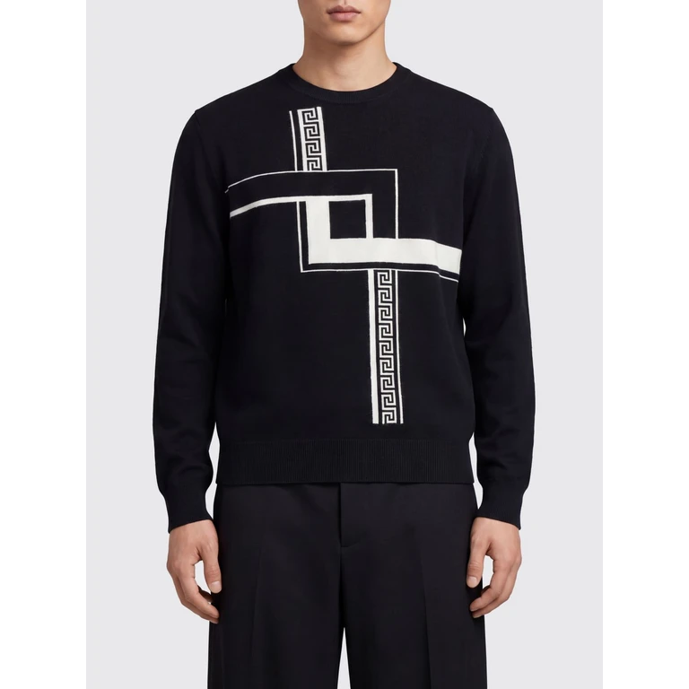 VERSACE Sweater Men color Black (10267971A190571B000)