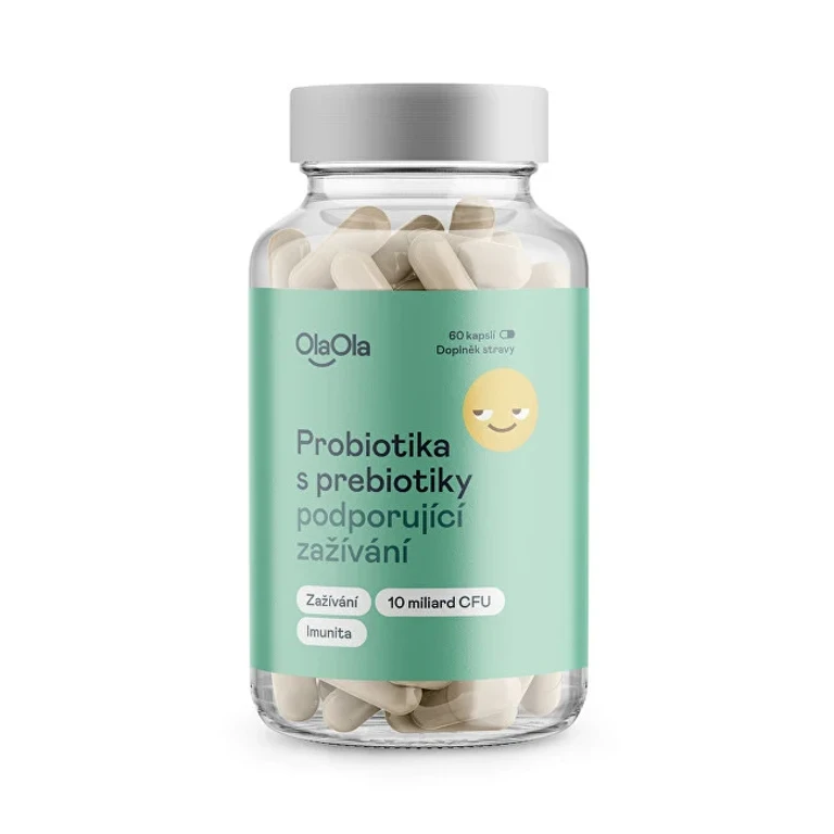 Probiotics con prebiotics to support digestion 60 capsule