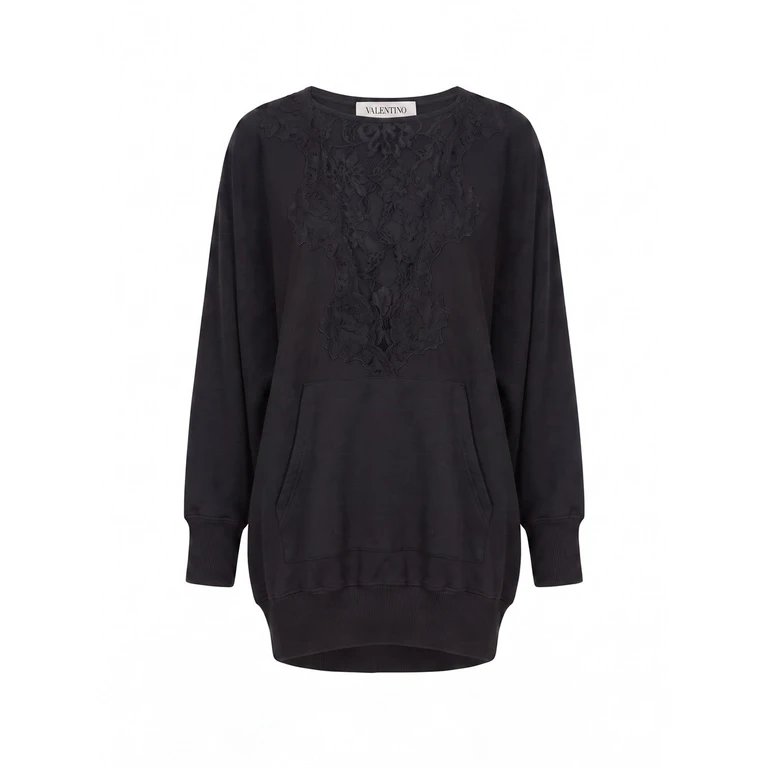 `Lace` Jersey Sweatshirt