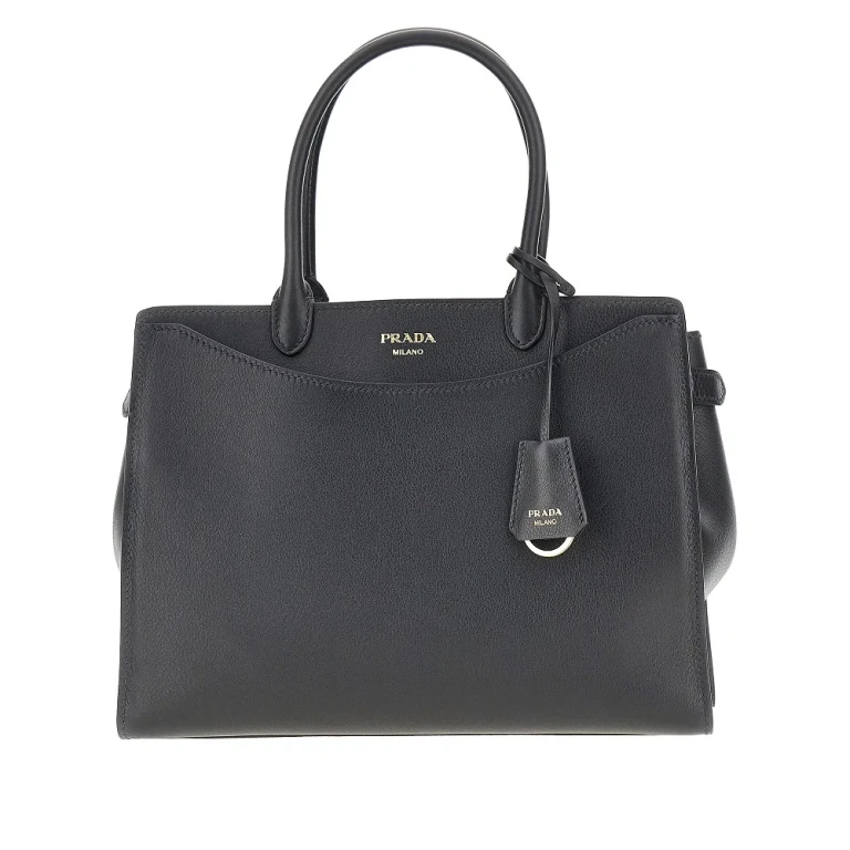Leather large 'Prada Prelude' bag Woman One Size