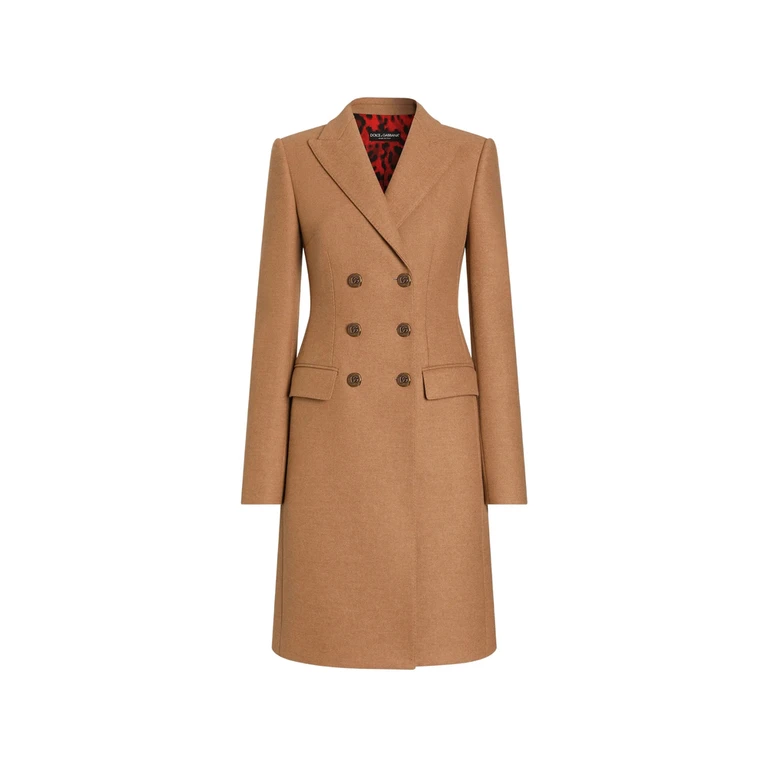 Dolce Double-breasted Wool Coat