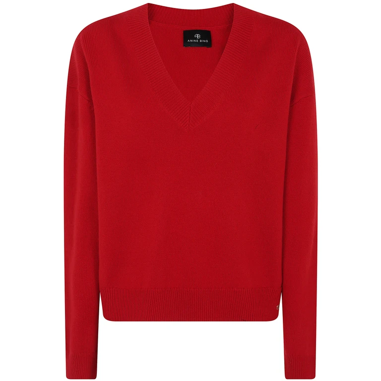 Pull ANINE BING rouge