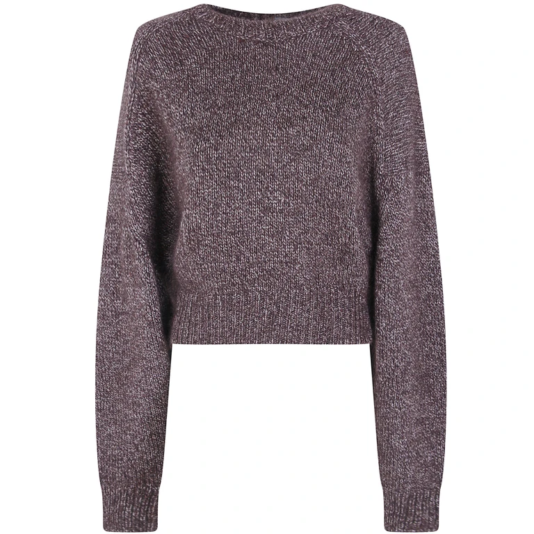 Sweater Round Neck "Fw26.0120 0810 Warm Brown"