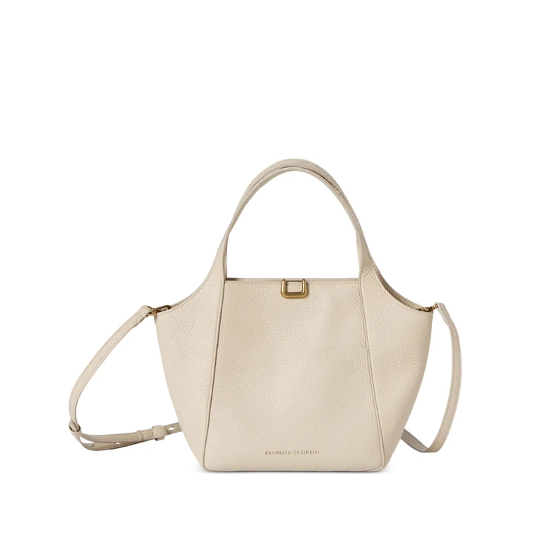 Sartorial Small Bucket Bag In Soft Grained Leather