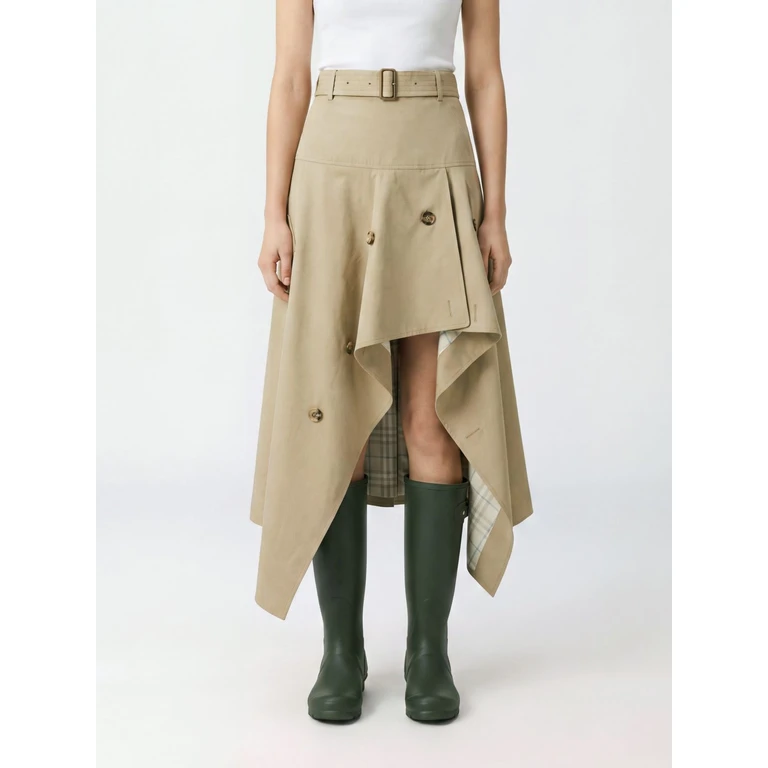 BURBERRY Skirt Woman color Beige (8127157)
