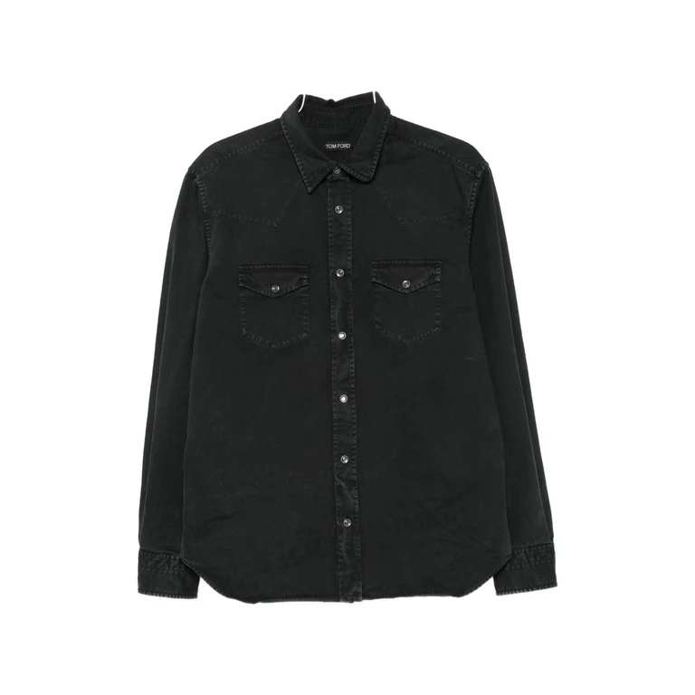 Long-sleeve Denim Shirt