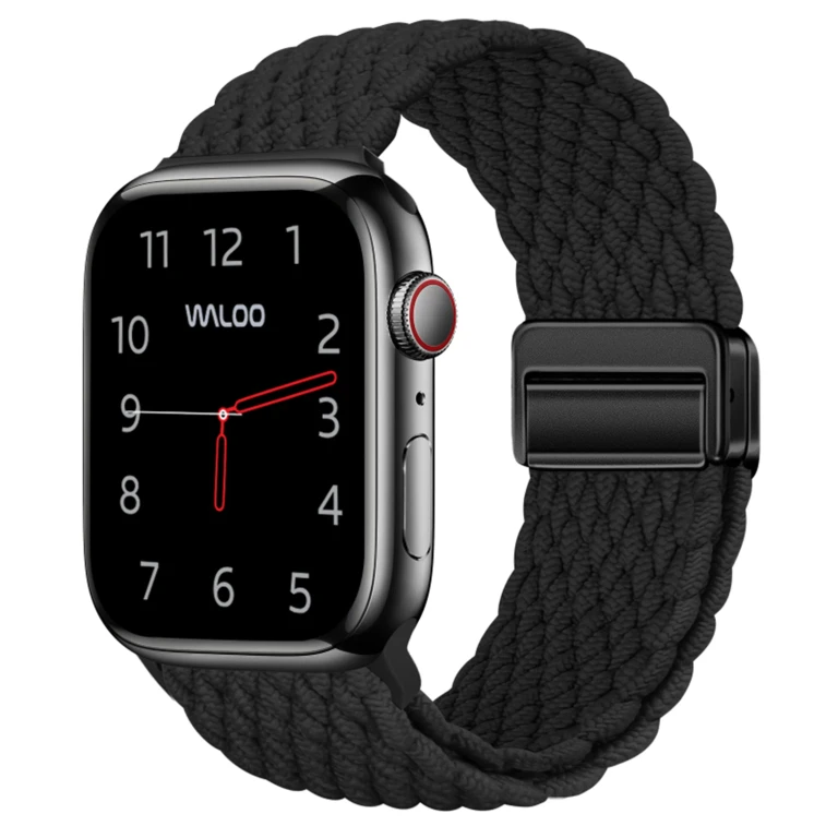 Braided Nylon Magnetic Loop Band For Apple Watch