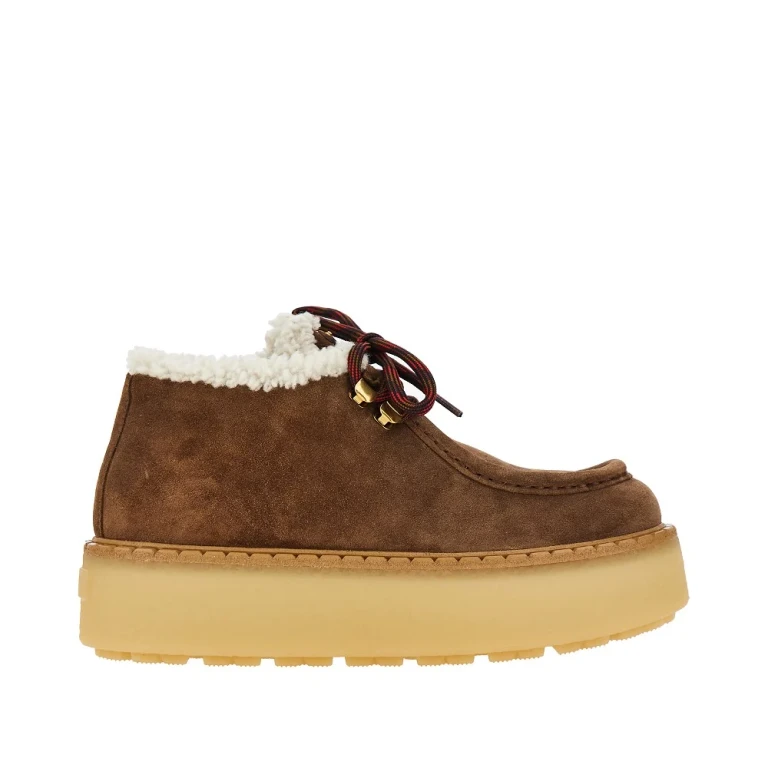 Suede leather Chukka boots Woman 36