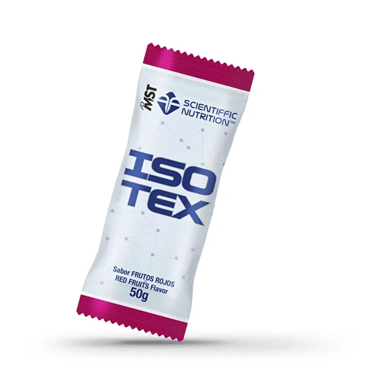 Single dose of isotonic powder Isotex - Red Fruit 50 g