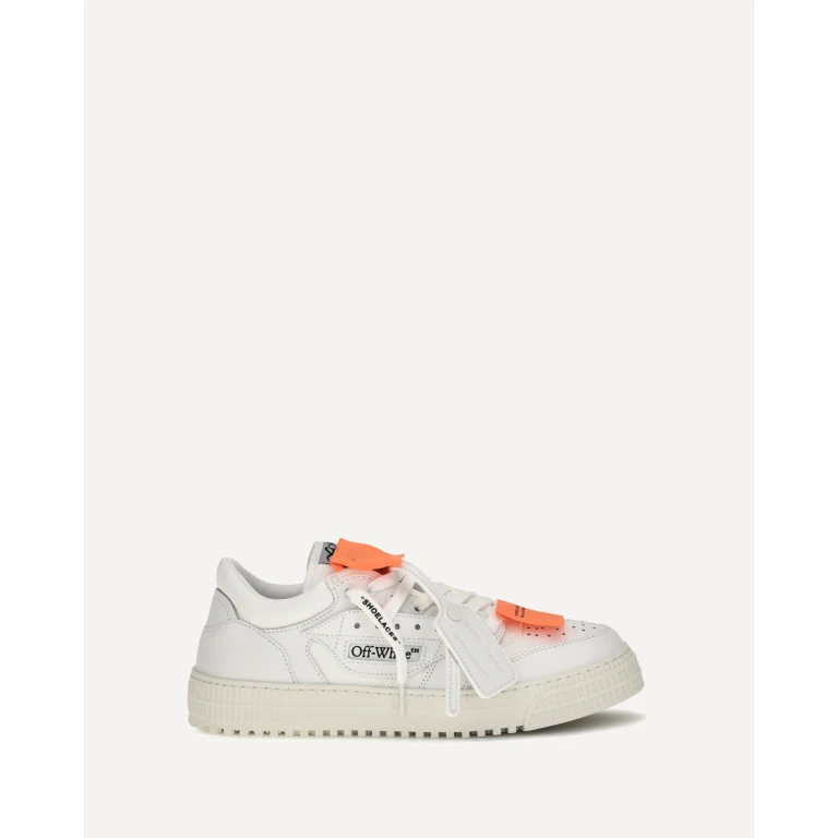 Off-White 3.0 Court Grained Calfskin Low Top Sneakers (M29KC9L0010120V)