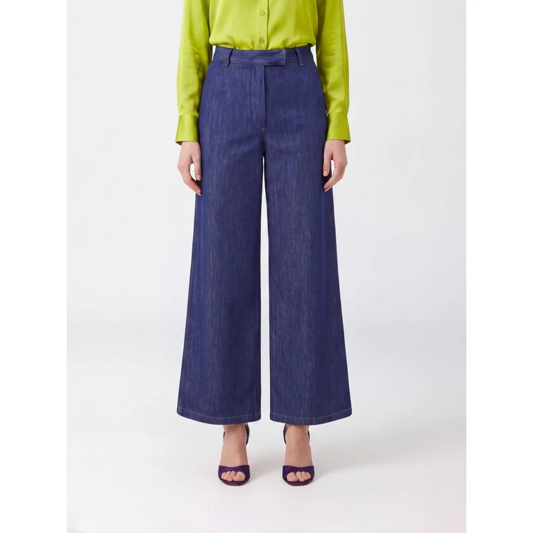 DRIES VAN NOTEN Jeans Woman color Blue (1309114401507)