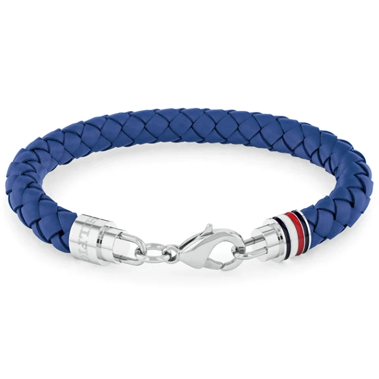 Elegant men´s Bracciale made of blue leather Tyson 2790548