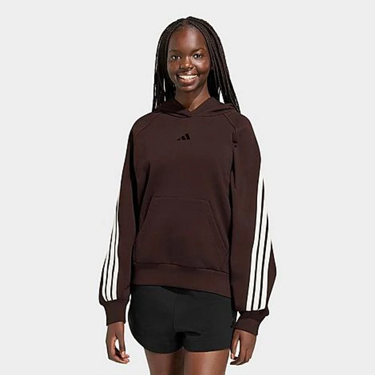 Sportswear Kit 3-Stripes Hoodie in Aurora Coffee/Off White/Off White