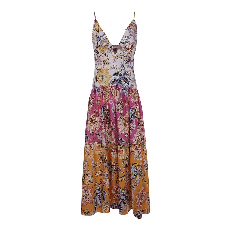 Robe maxi Ligia Floral Mix de Farm Rio