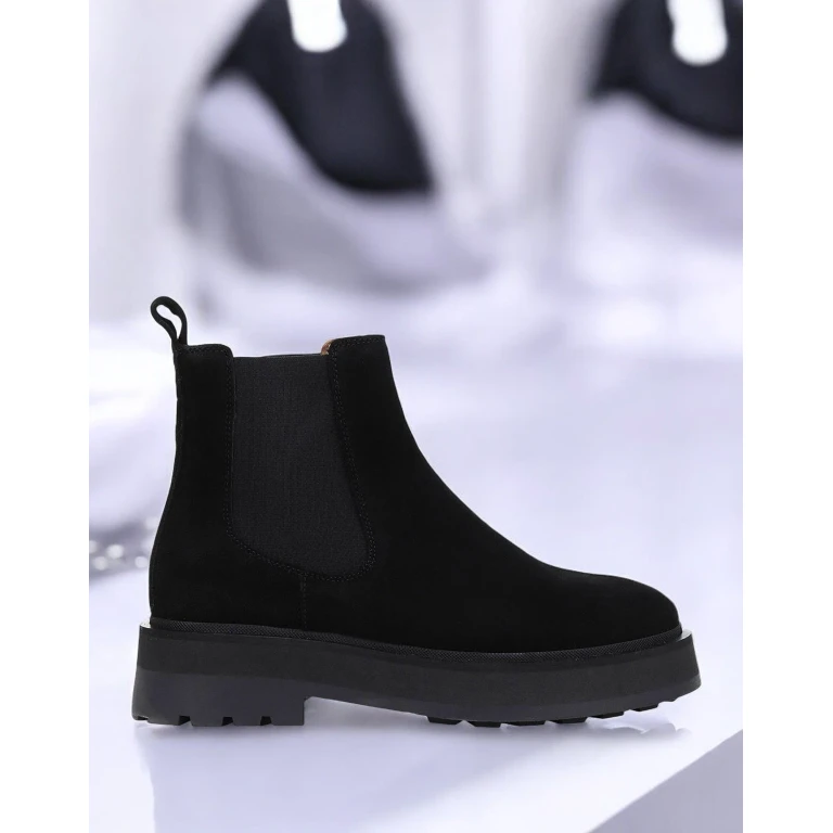 Womens & Other Stories Chunky Nubuck Chelsea Boots