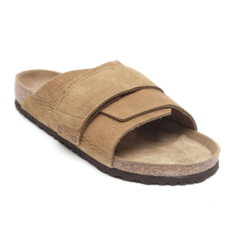 Kyoto Nubuck Leather Desert Buck Tea Sandals