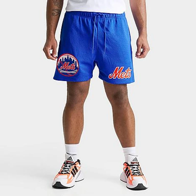 New York Mets MLB Souvenir Mesh Shorts in Royalblau