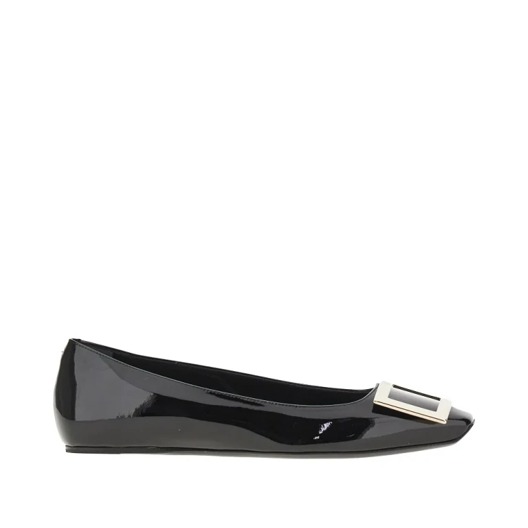 'Trompette' patent leather ballet flats Woman 35