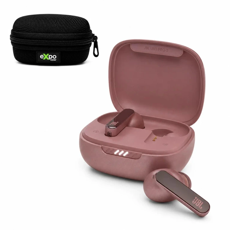 Live Pro 2 Noise Cancelling Wireless Earbuds with Case (Bundle)