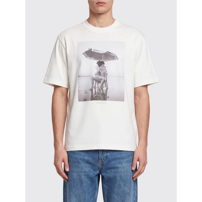 JACQUEMUS Polo Shirt Men color White (TSU00350AJ002891OR)