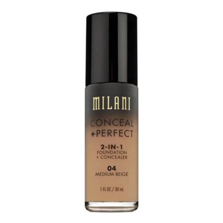 Conceal + Perfect, liquid foundation and concealer 2-in-1, 04, medium beige, 30 ml