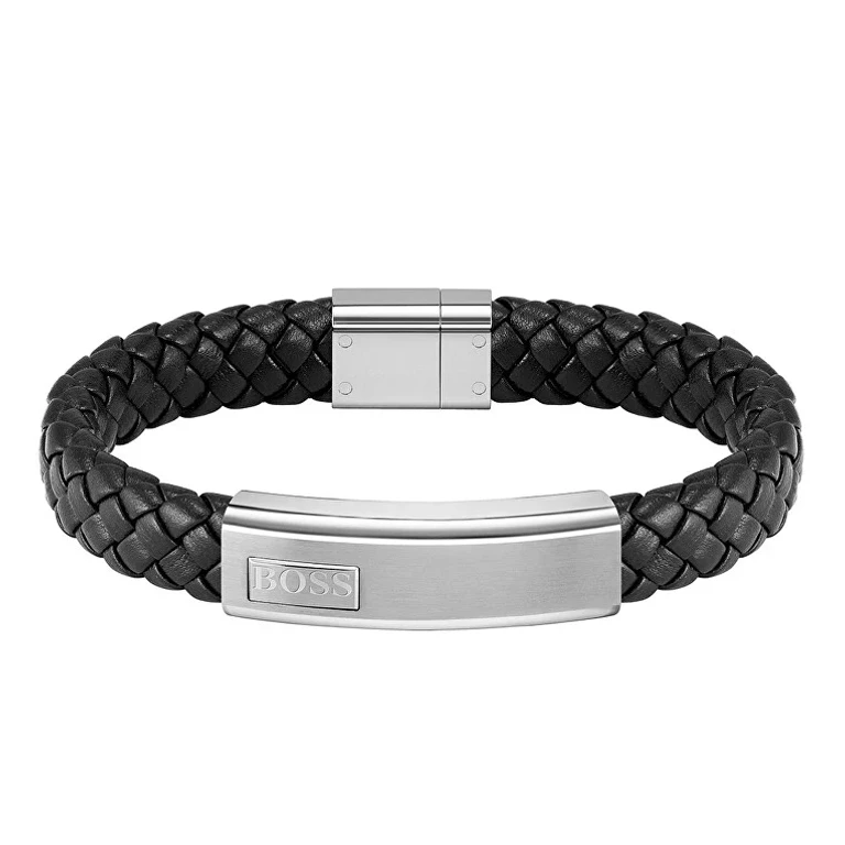 Trendy braided leather Bracciale Lander 1580178 - Length: 19 cm